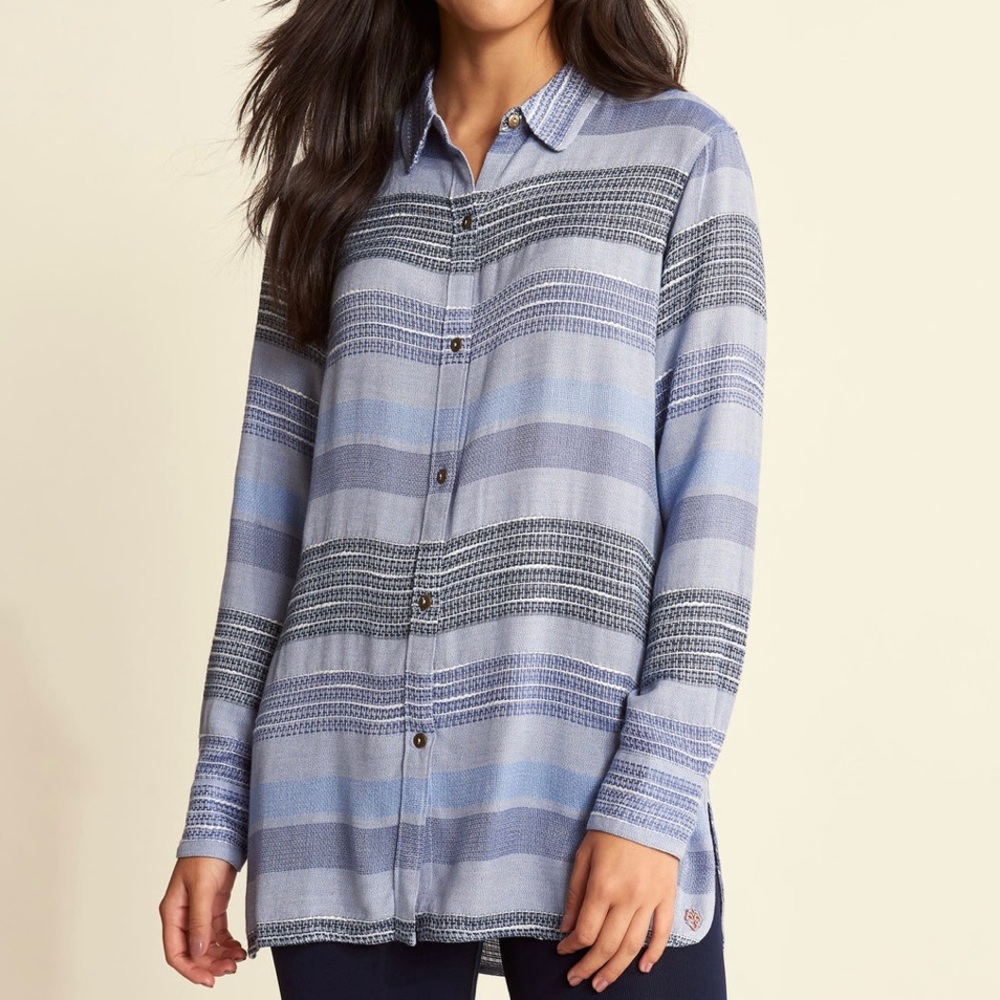 Hatley Alison Tunic-Ribbon Stripes Size XL